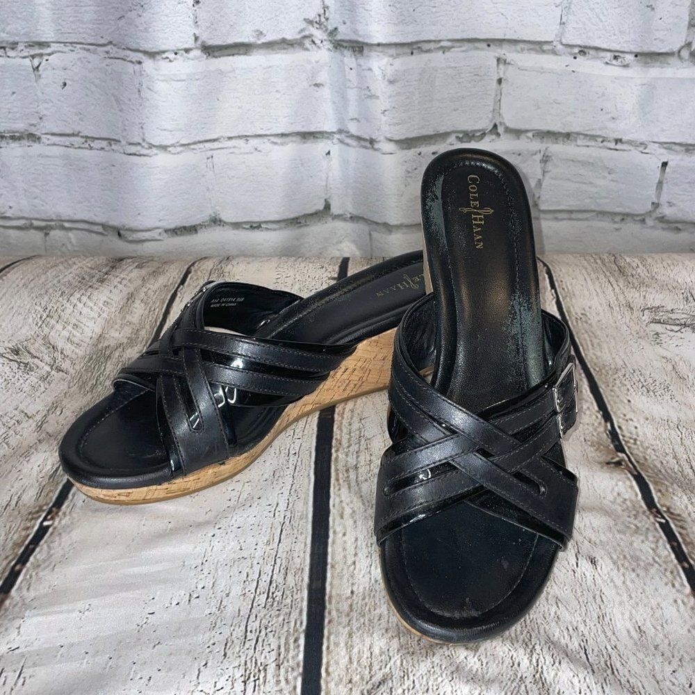 Cole Haan Corby Slide II | Black |‎ Women's 9.5